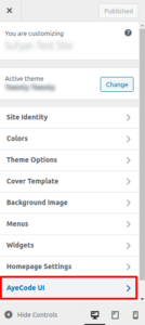 AyeCode User Interface (AUI) - UsersWP Documentation