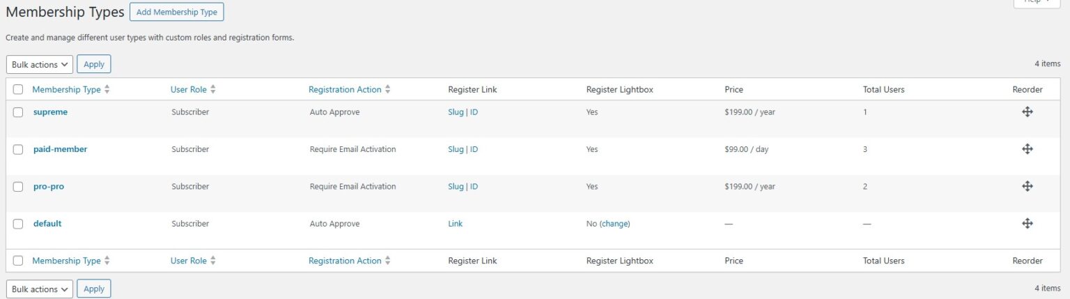 Membership Setup Guide - UsersWP Documentation