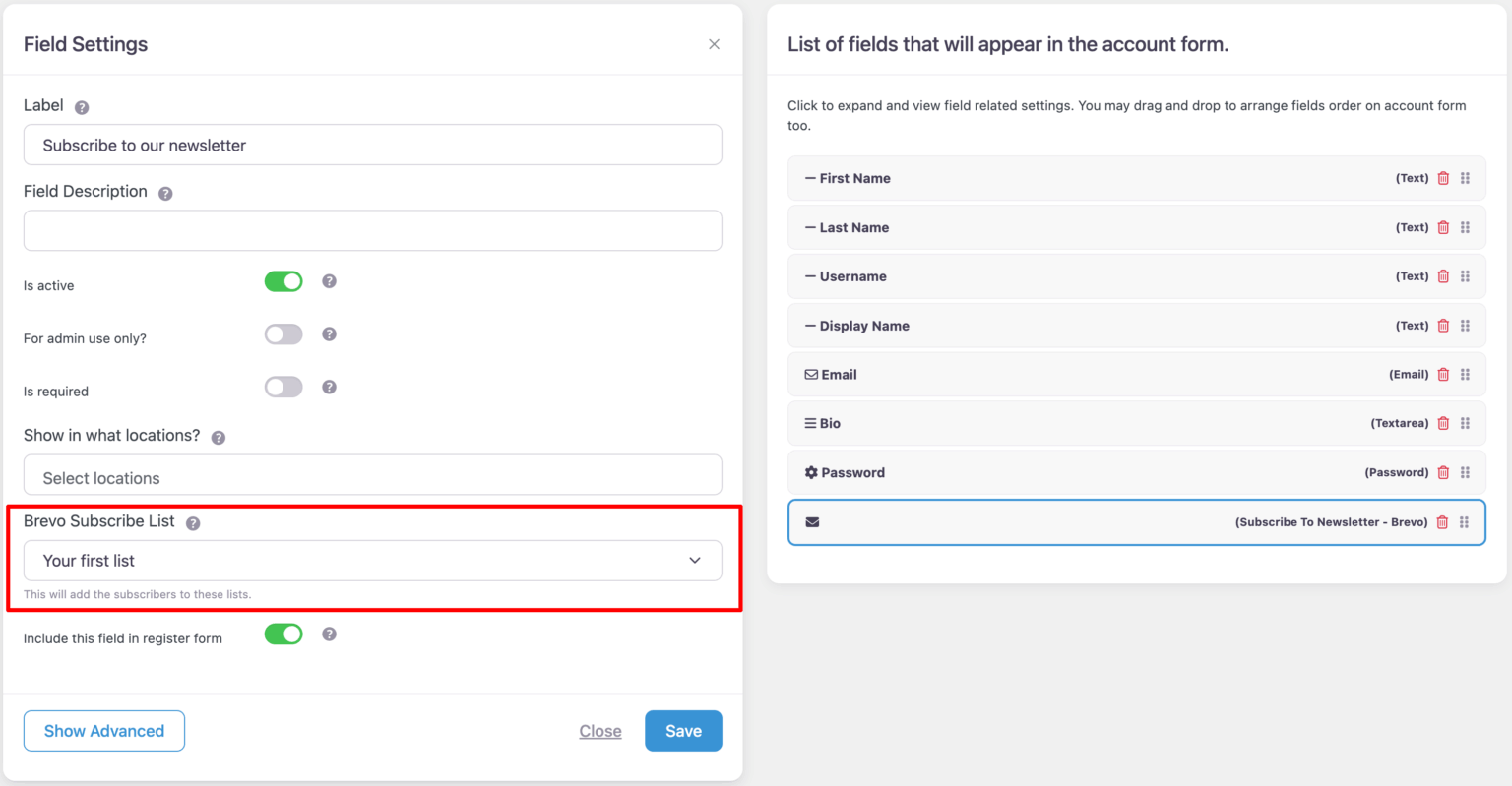 Brevo Setup Guide - UsersWP Documentation