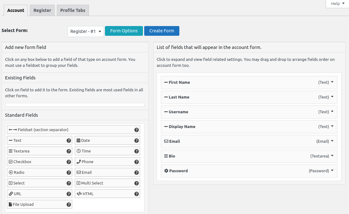 WordPress User Registration Plugins